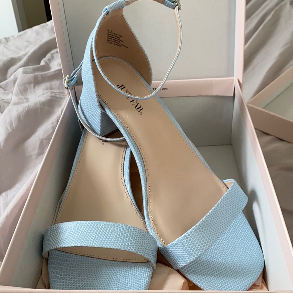 Something Blue Bridal Simple Heel